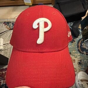New Era Philadelphia Phillies 39Thirty Stretch Fit Baseball Hat Small/Medium